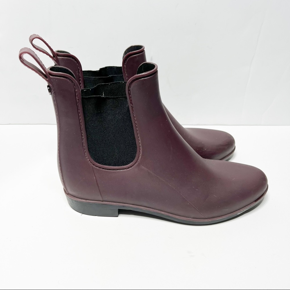 Sam Edelman Tinsley Women’s Rain Boot Burgundy Size 9 - Picture 1 of 13